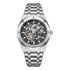 FW-6840 Transparent back showcasing the automatic movement.
