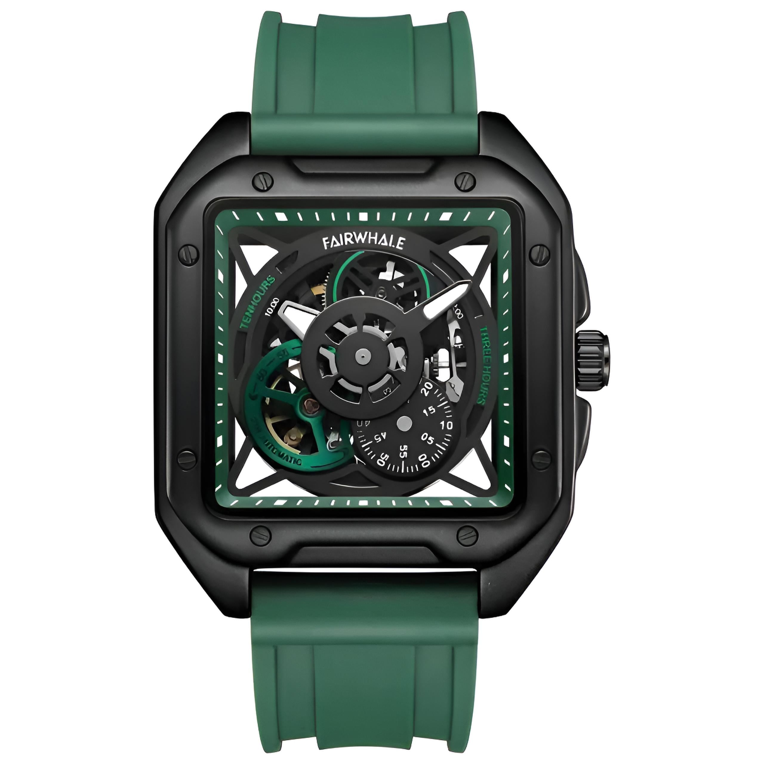 Mark Fairwhale TRENIX Forest Core – Green dial men&