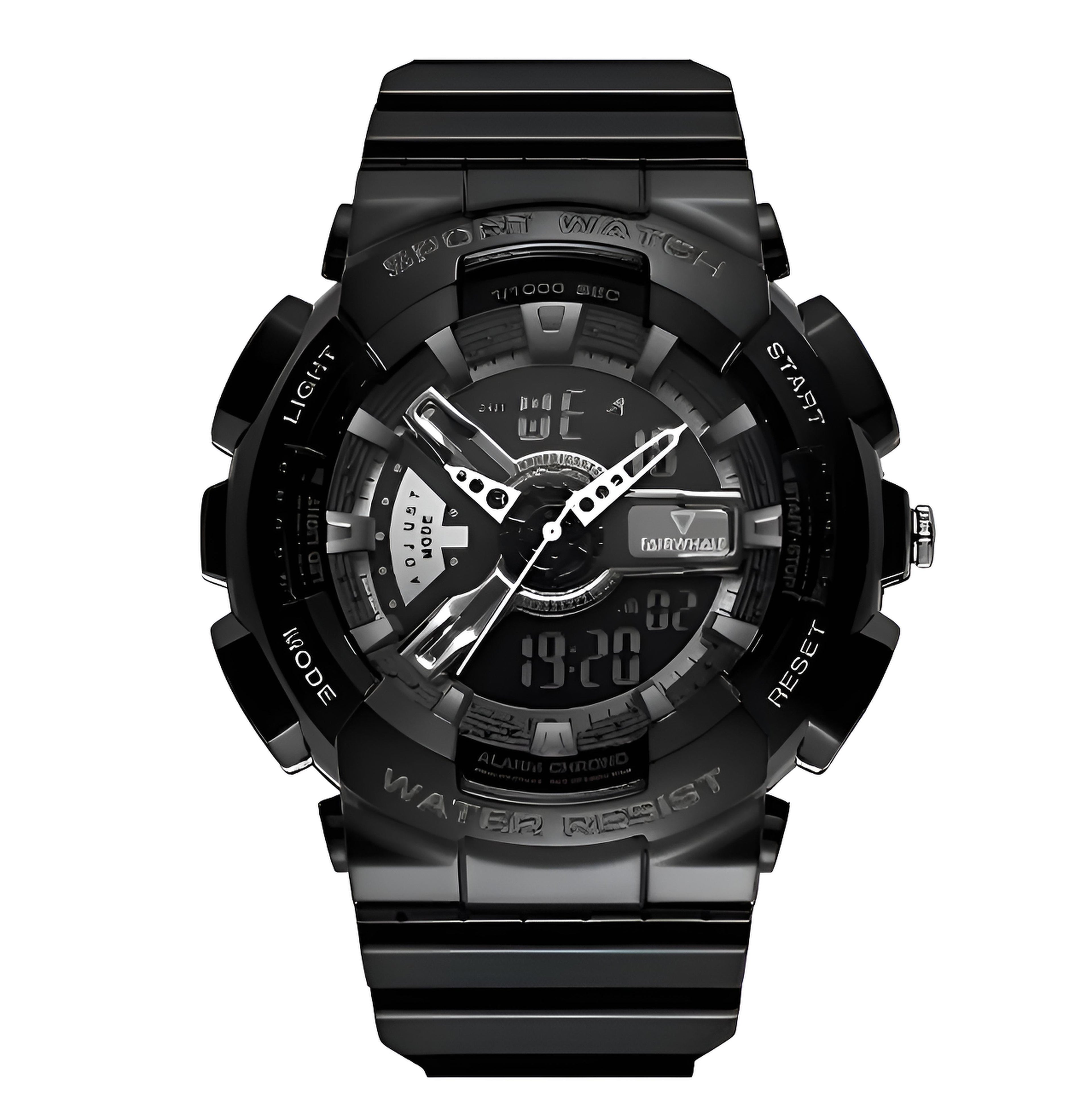 Mark Fairwhale TETRON Shadow Drive – Matte black digital men&