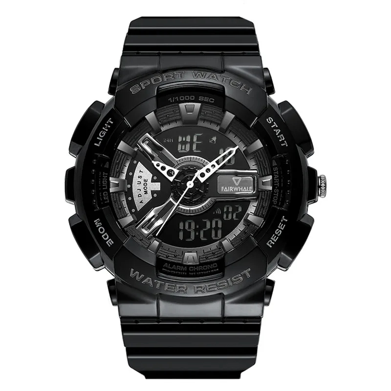 Mark Fairwhale FW-4300 TETRON all-black version men’s sport watch