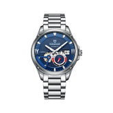 Mark Fairwhale THERION Ocean Pulse skeleton automatic watch for men, 100M waterproof, stainless steel case, luminous dial