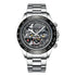 Mark Fairwhale 6970 VORTEXIS men’s skeleton automatic watch stainless steel