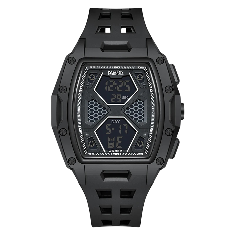 Mark Fairwhale FW-4480 Me - All Black, Digital Watch