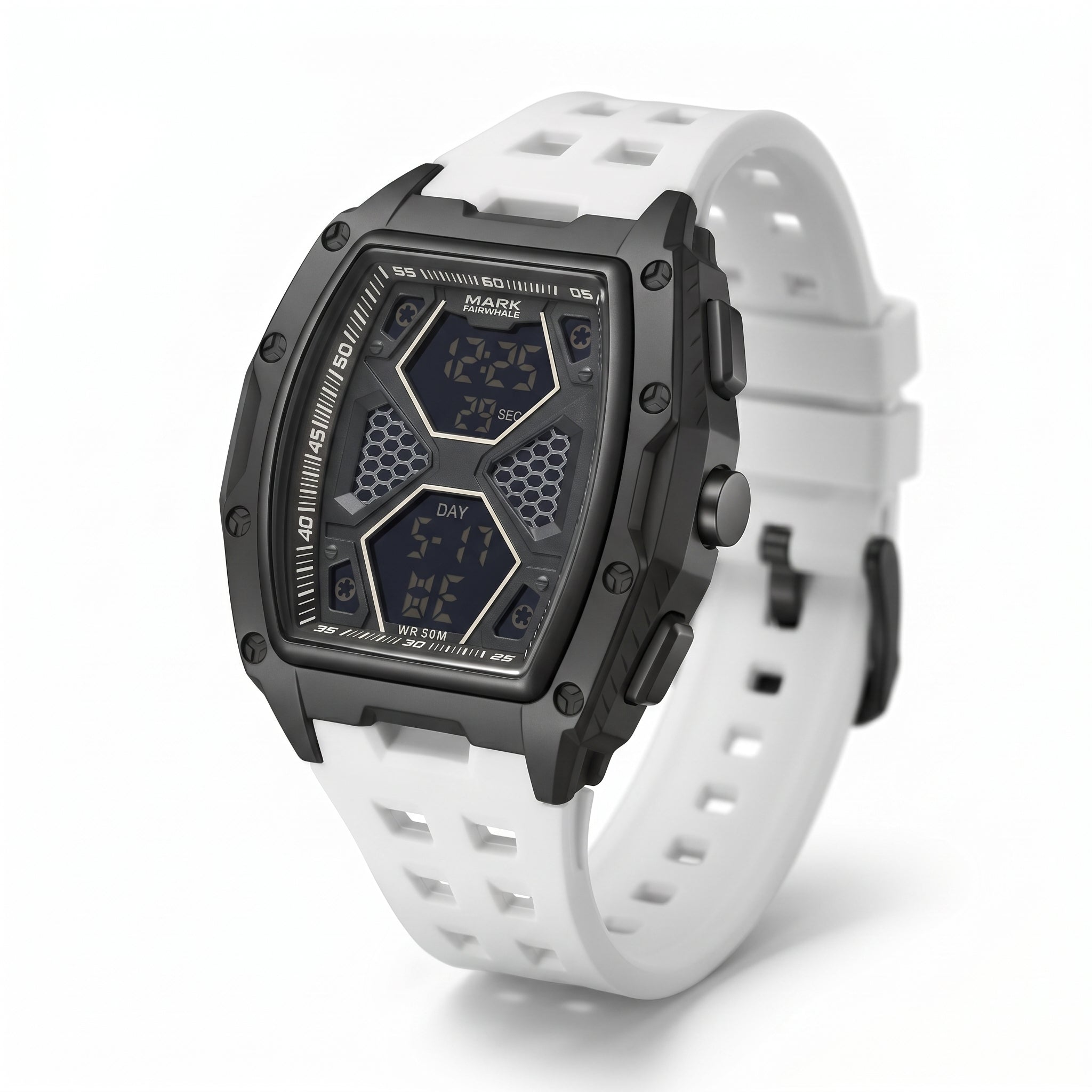 Mark Fairwhale FW-4480 Me - On Wrist, Black and White