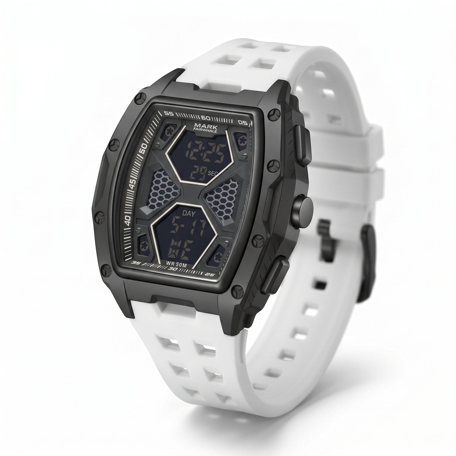 Mark Fairwhale FW-4480 Me - On Wrist, Black and White