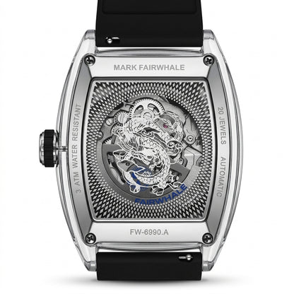 Mark Fairwhale watch with intricate design on a white background