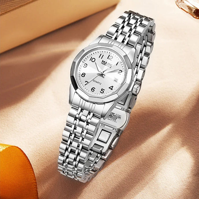 Mark Fairwhale women’s quartz watch date display fashion style
