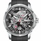 Mechanical watch with black strap and visible gears on a white background, brand 'FAIRWHALE' visible.