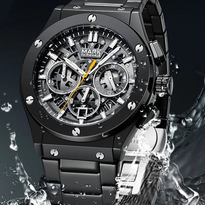 Men’s Quartz Chronograph Watch Mark Fairwhale FW-5037 front view