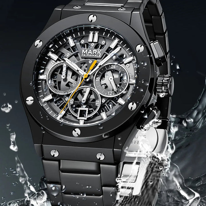 Men’s Quartz Chronograph Watch Mark Fairwhale FW-5037 front view