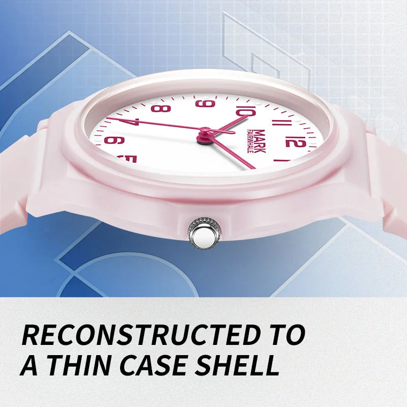 Men’s Quartz Watch slim case side profile FW-5051