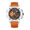 Orange and black watch with 'Fairwhale' branding on a white background
