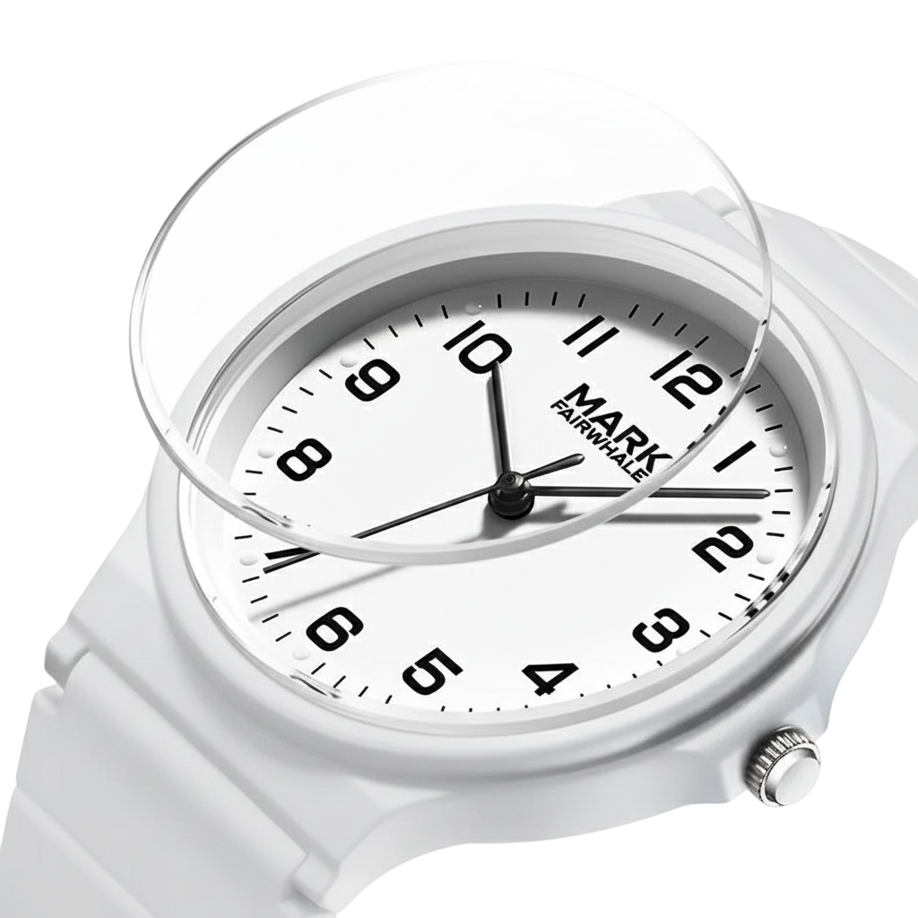 Clean White Dial, Universal Appeal