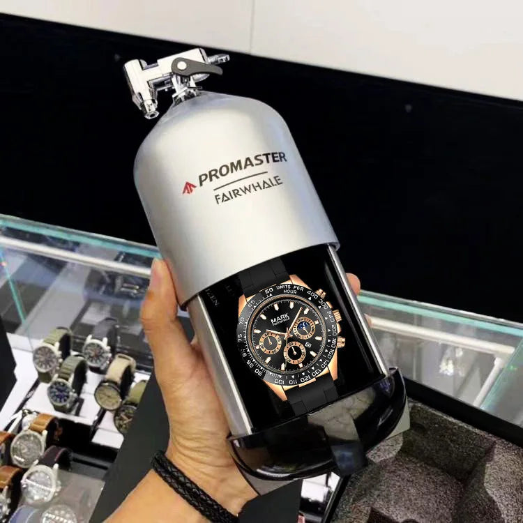 Quartz Watch stainless steel case construction