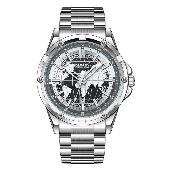 Quartz Watch with luminous hands visible in low light