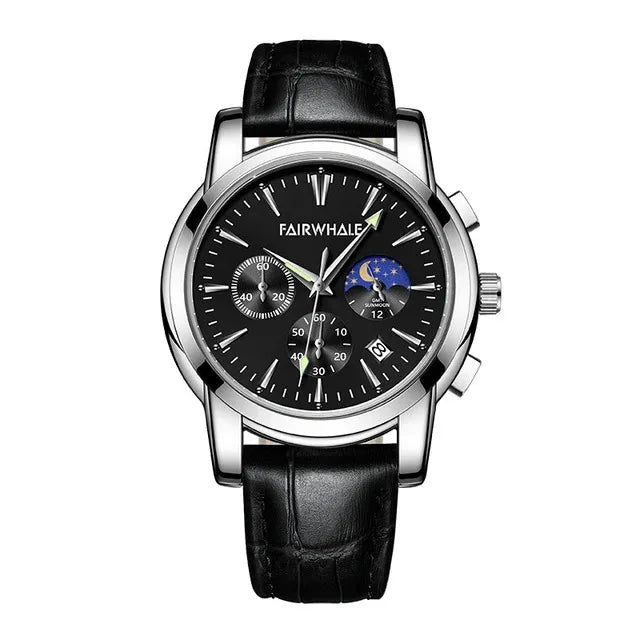 Mark Fairwhale 5630 LUNARYS – Men’s Moon Phase Watch with Auto Date Product vendor