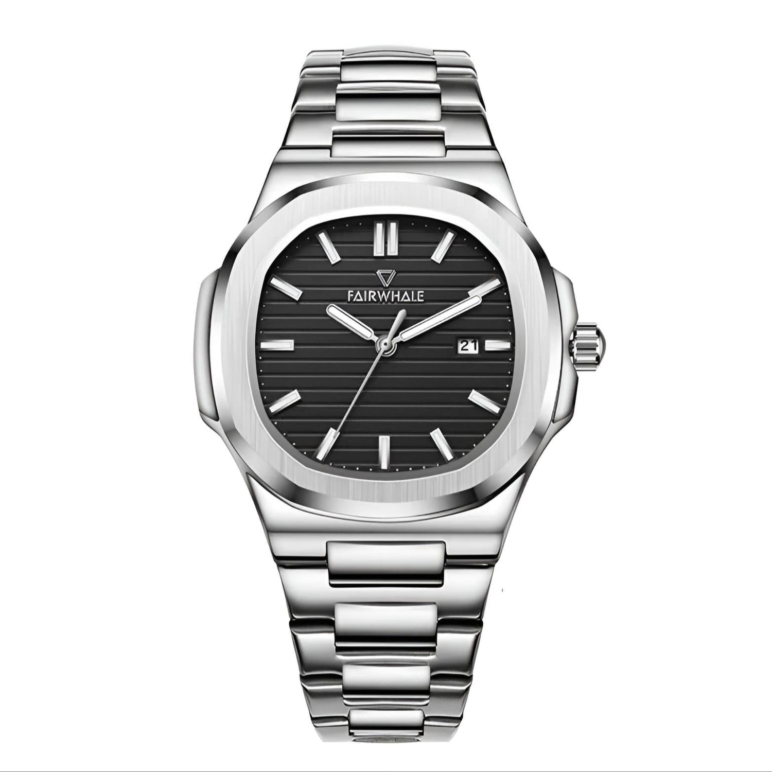 Mark Fairwhale Luminous Waterproof Stainless Steel Watch - CLERK