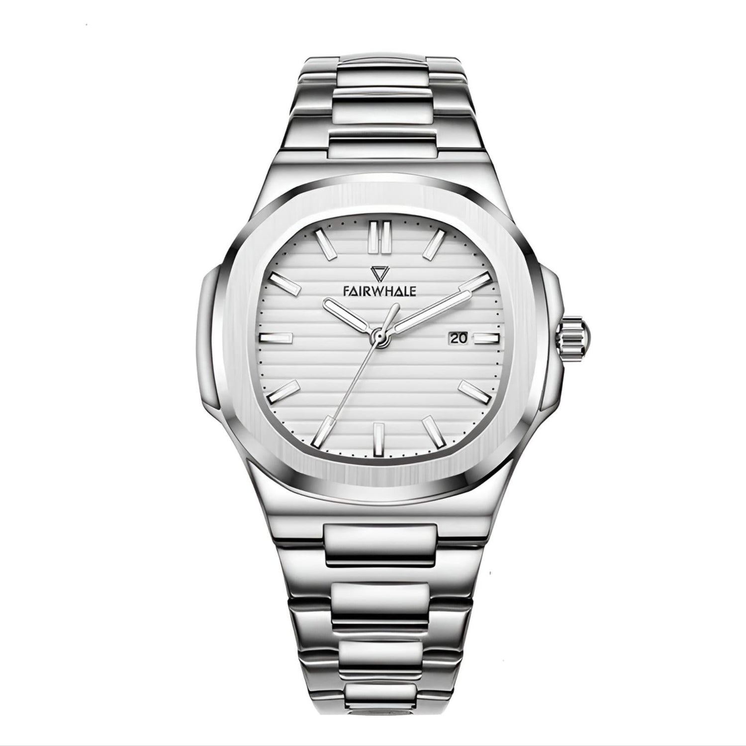 Mark Fairwhale Luminous Waterproof Stainless Steel Watch - CLERK