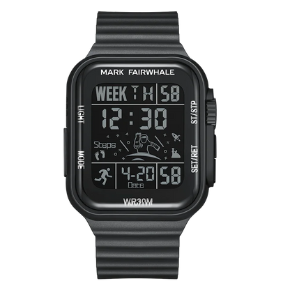 Mark Fairwhale 4430 NOXUL - Men’s Square Digital LED Fitness Watch Product vendor
