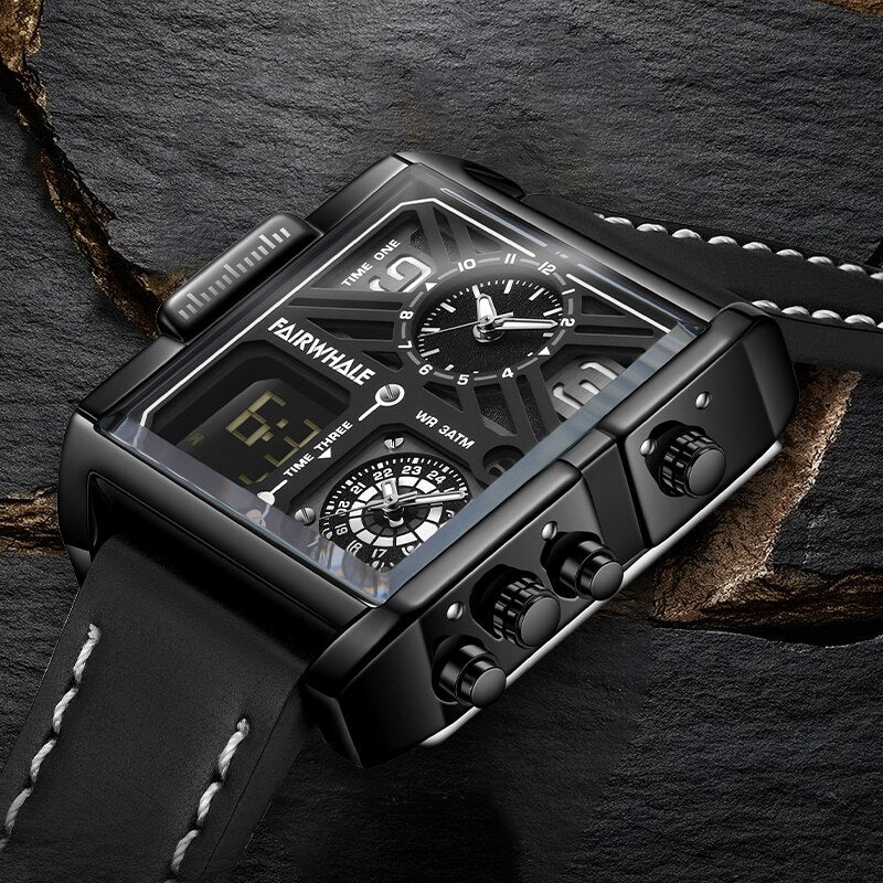Mark Fairwhale Retro Square Watch - Fairwhalewatches