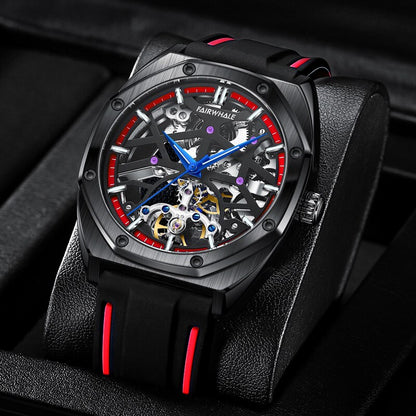 MARK FAIRWHALE Skeleton Sapphire Glass Watch - Fairwhalewatches