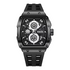 Silver Mark Fairwhale TONIX tonneau sports watch with chronograph dial