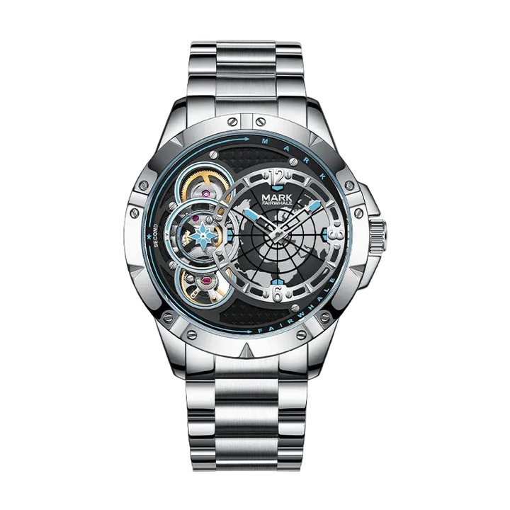 Mark Fairwhale FW-6005 - - silver dial automatic