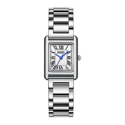 Silver Steel & White