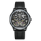 Skeleton automatic watch exhibition case back Mark Fairwhale FW-6025