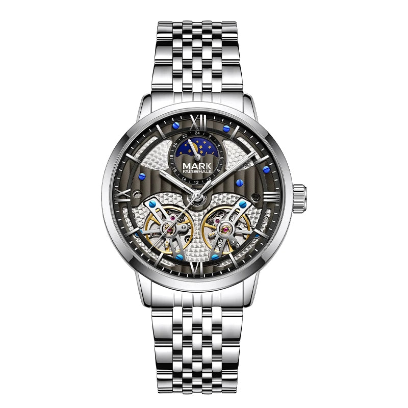 Stainless steel Mechanical Watch case detail Mark Fairwhale