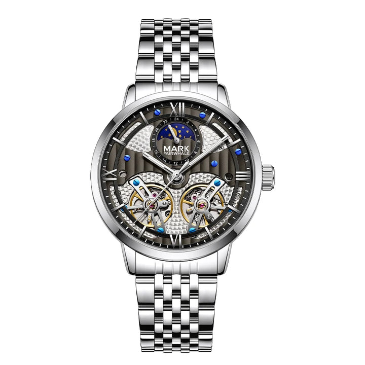 Stainless steel Mechanical Watch case detail Mark Fairwhale