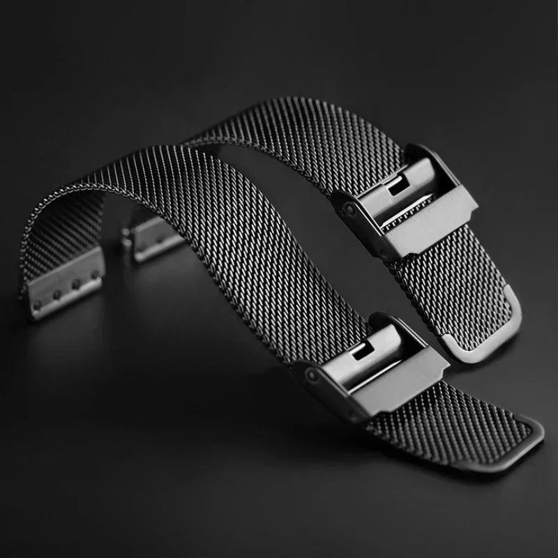 Stylish Mark Fairwhale FW-5400 LUMINOR men’s luminous stainless steel quartz watch