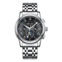 The Men's Multi-Functional Watch FW-6018 with black dual