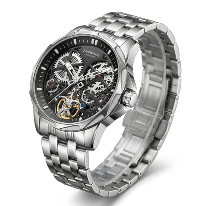 Mark Fairwhale FW-6030 TURVEX - Men’s Skeleton Automatic Tourbillon Watch