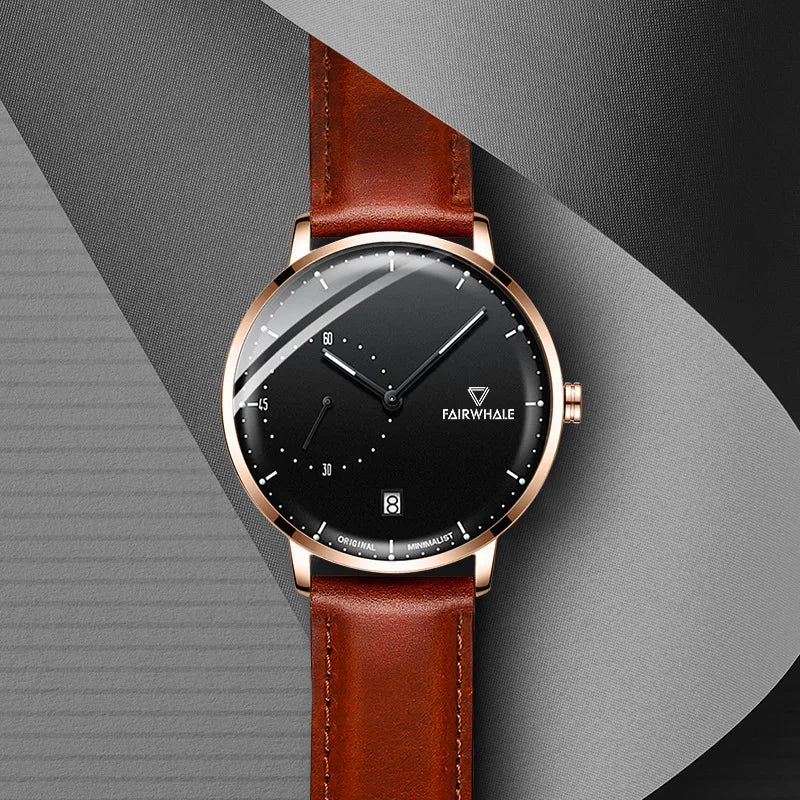 VELION Minimalist Mesh Business Watch lifestyle wrist shot man suit