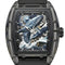 Watch with a whale design on the face, brand 'Mark Fairwhale' visible