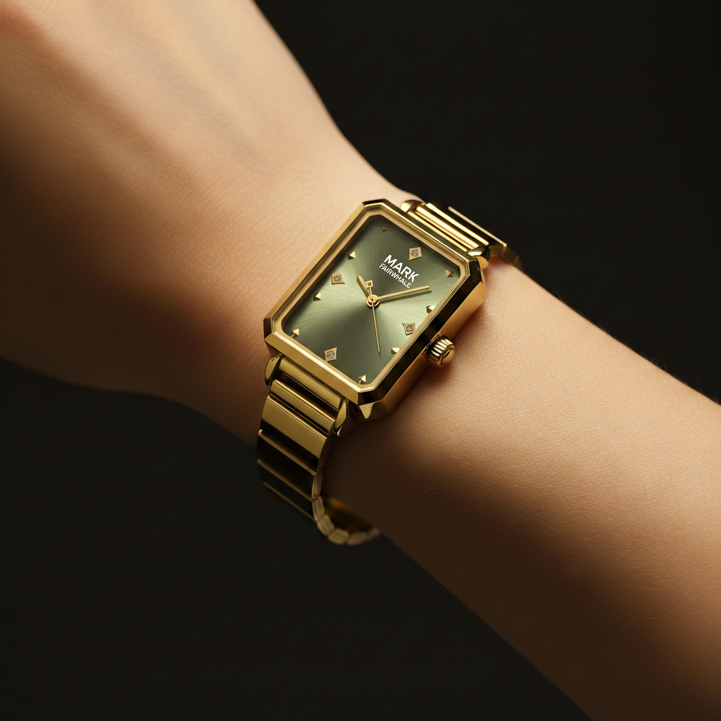 Mark Fairwhale FW-3070 ALERIA - Women’s Elegant Square Quartz Watch