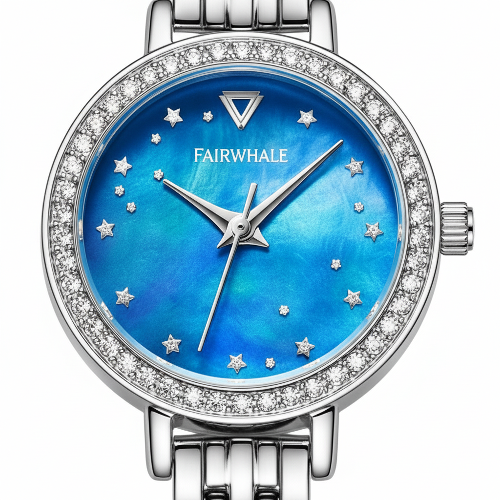 Mark Fairwhale FW-3400 LUNAR - Women’s Luxury Moon and Sky Watch