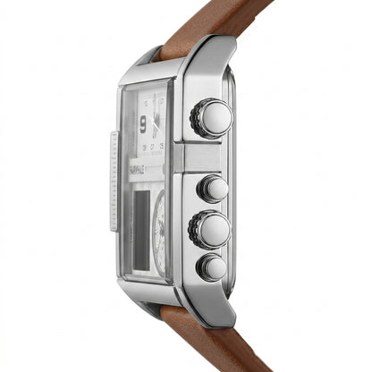 Fairwhale 4270 Men’s Squa - luxury watch profile, metal case, white background