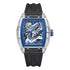 Fairwhale tourbillon watch 6880 AQUALIXUM full front view with 48mm tonneau-shaped case and skeleton dial.