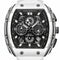Fairwhale FW-5670 Men’s W - White watch, angled shot showing strap texture