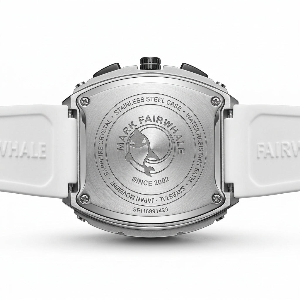 Fairwhale FW-5670 Men’s W - Black watch, lifestyle shot on a darker background