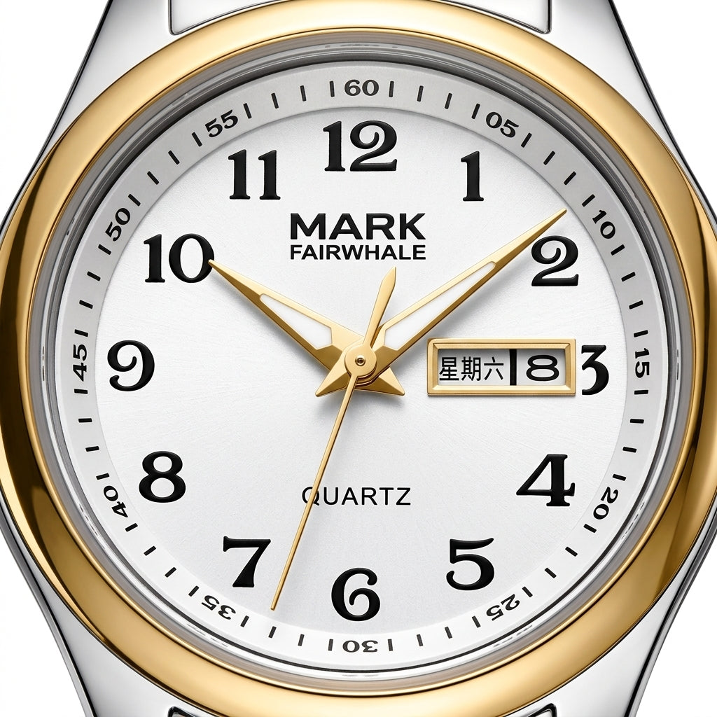 Fairwhale FW-3810 SERENA - Luxury Watch Dial, White Background