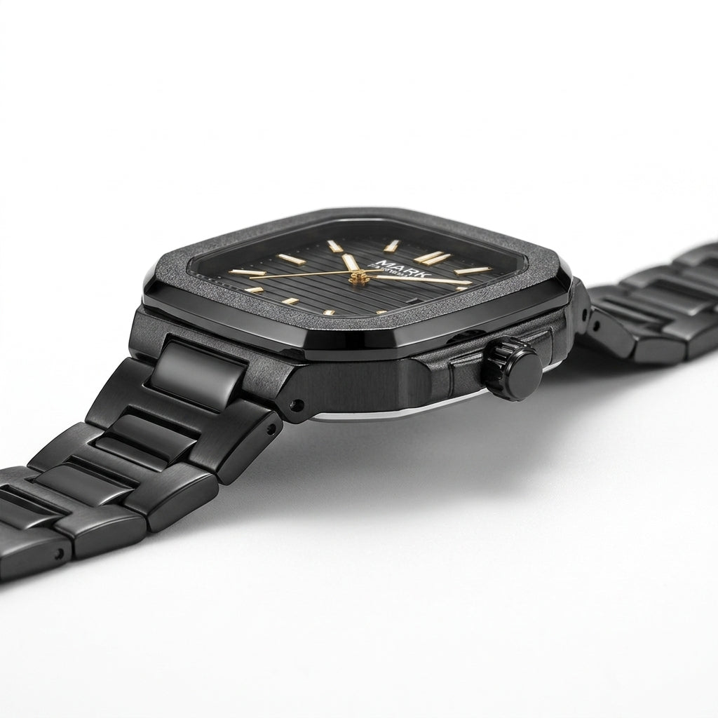 Fairwhale FW-5042 Men's Q - Side Profile, Thick Case, Lug Detail