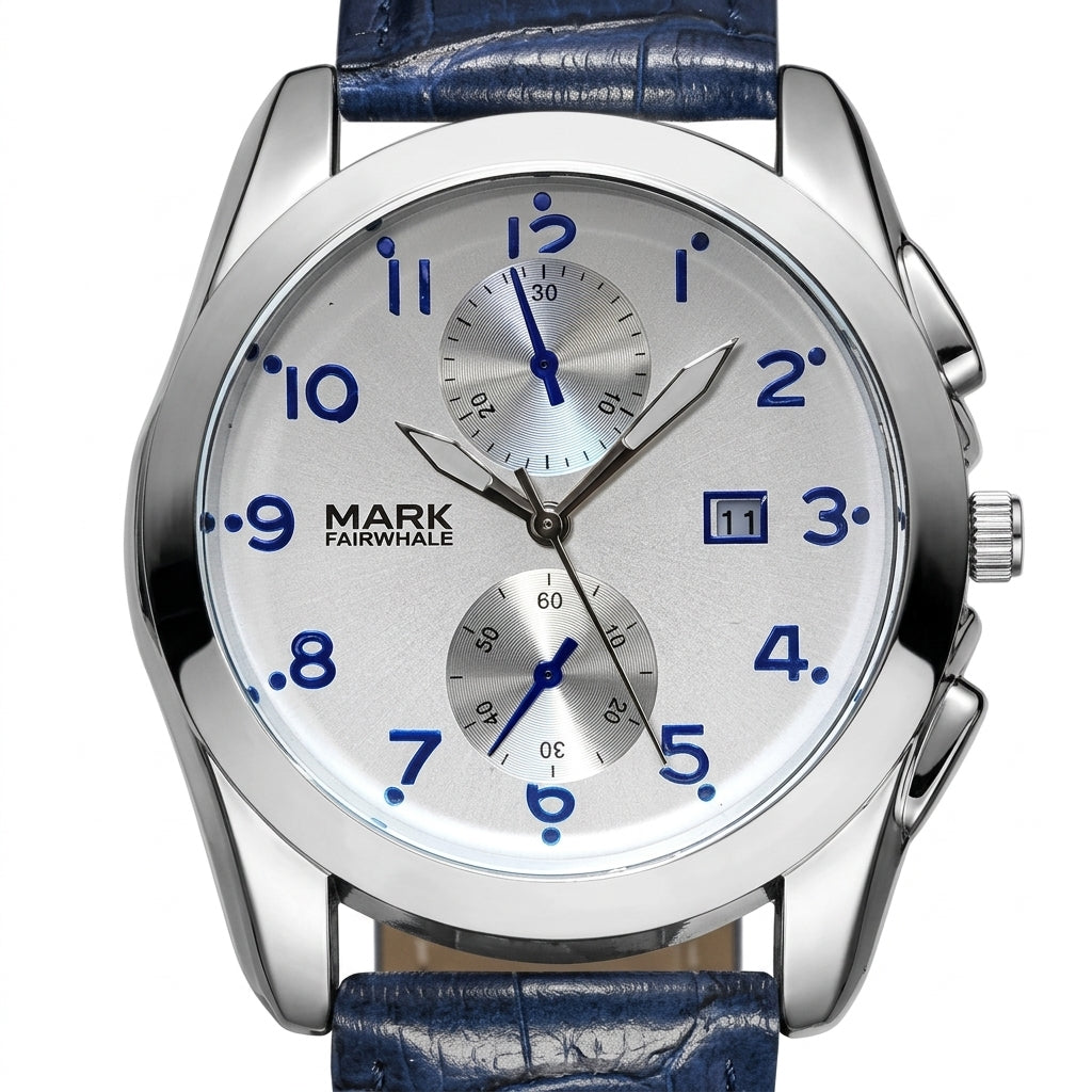 Fairwhale FW-5046 Men's Q - watch dial, luxury, macro, white background
