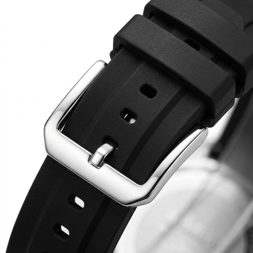 FW5060 Fairwhale FW5060 M - Lifestyle shot with black strap watch