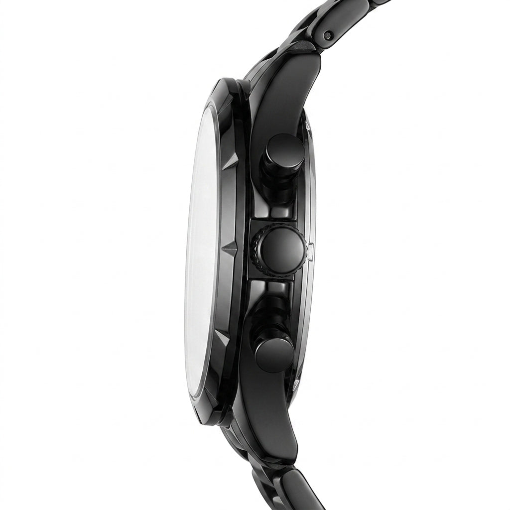 Fairwhale FW-5065 Luminou - luxury watch profile, metal case, side view