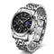 FAIRWHALE FW-5630 LUNARYS - Luxury Watch, Steel, Studio, Close-up
