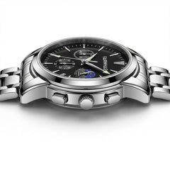 FAIRWHALE FW-5630 LUNARYS - Side profile, thick case, lug detail