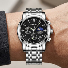 FAIRWHALE FW-5630 LUNARYS - Wristwatch luxury studio shot